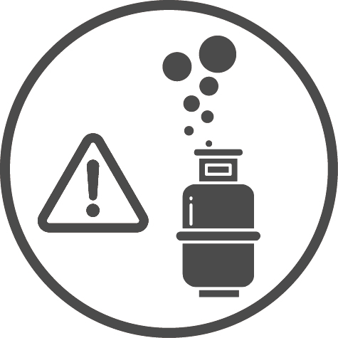 ガス漏れ