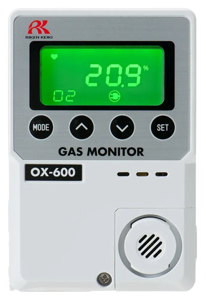 OX-600 - Compact Standalone Oxygen Monitor | RIKEN KEIKI Co., Ltd.
